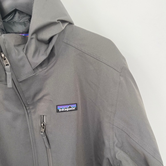 NWOT Patagonia Tres 3 In 1 Parka Ski Snowboard Coat Jacket Grey Size XL - Picture 5 of 11